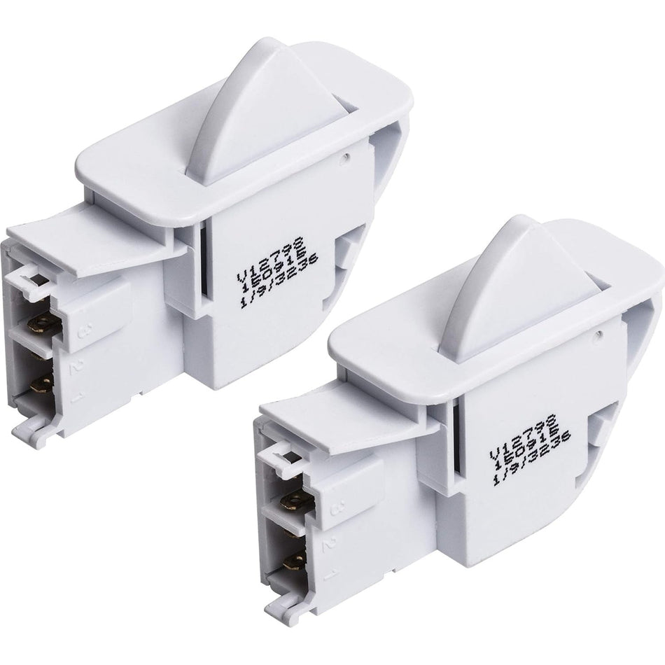6600JB1010A Refrigerator Door Push Button Switch - Pack of 2