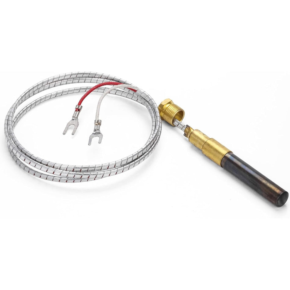 1950-001 Robertshaw Thermopile 36" 250-750 Millivolts MV 2 Lead with PG9 Adapter