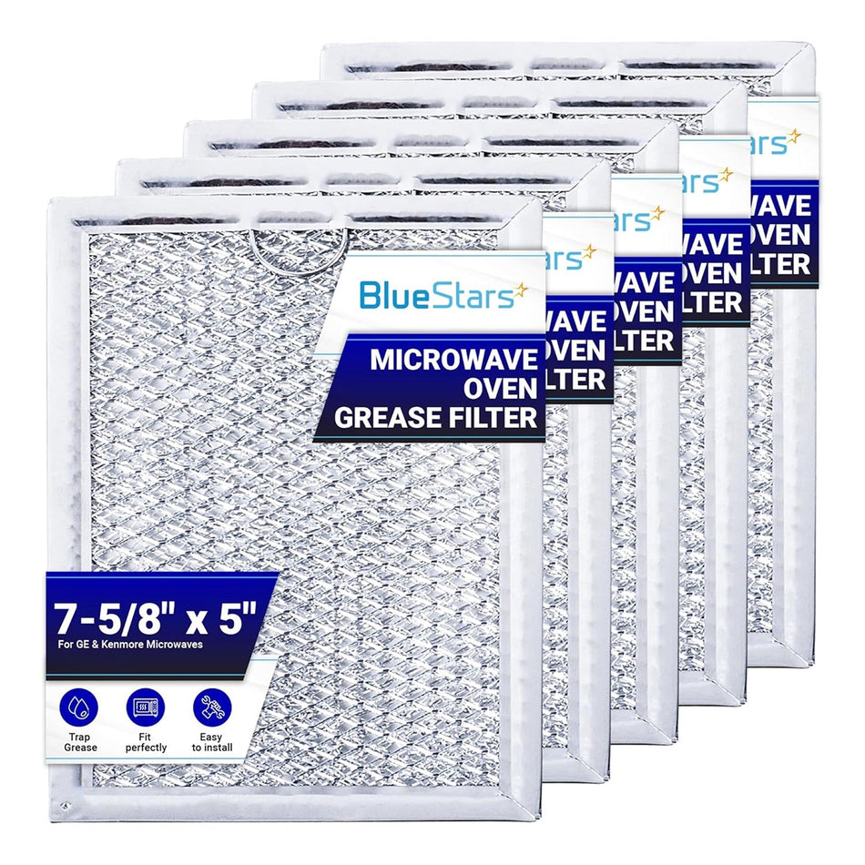 WB06X10309 WB06X10359 Microwave Grease Filter - Pack of 5