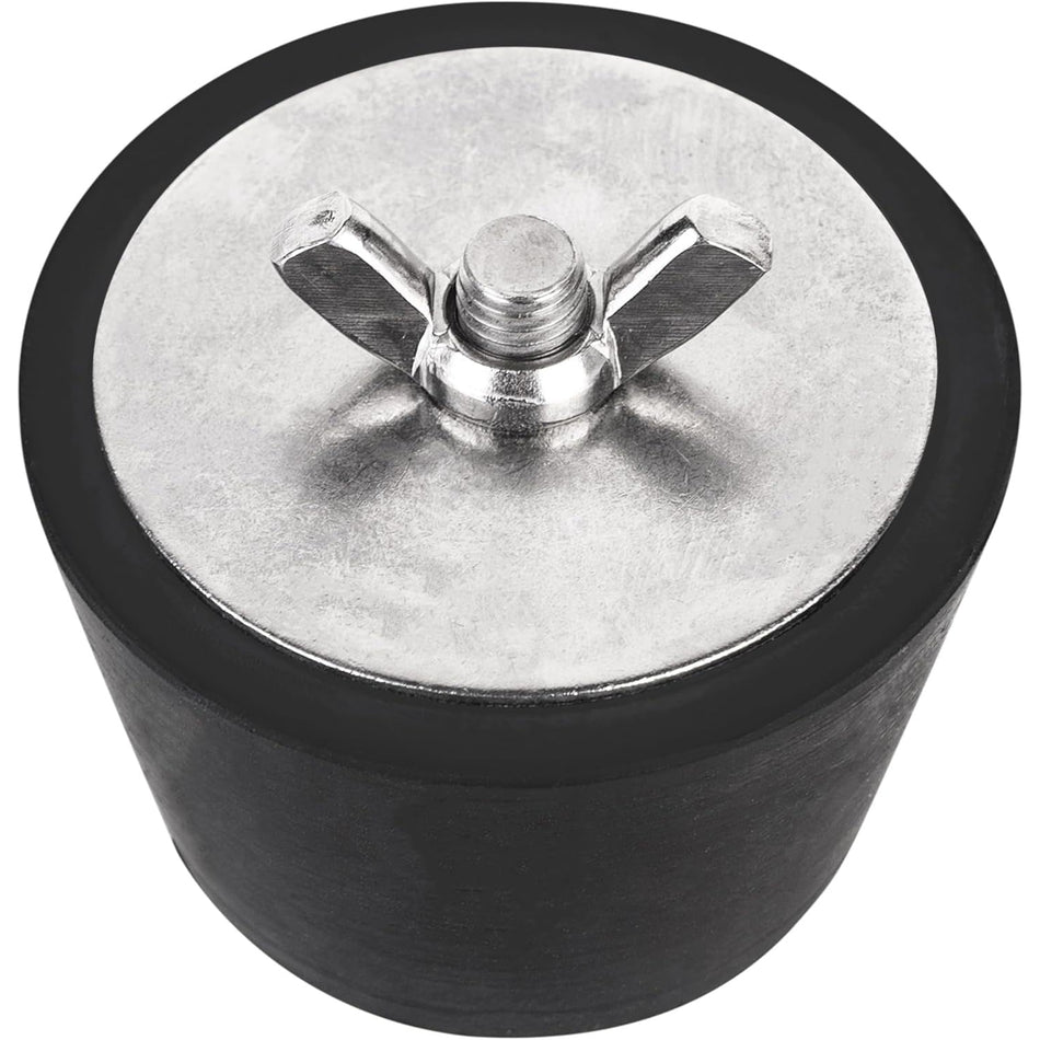 [Lifetime Warranty] Pool Winterizing Plug 2" to 2.5", Swimming Pool Rubber Expansion Plug with Stainless Steel Screws, Return Line & Skimmer Plugs for Inground & Above-Ground Pools