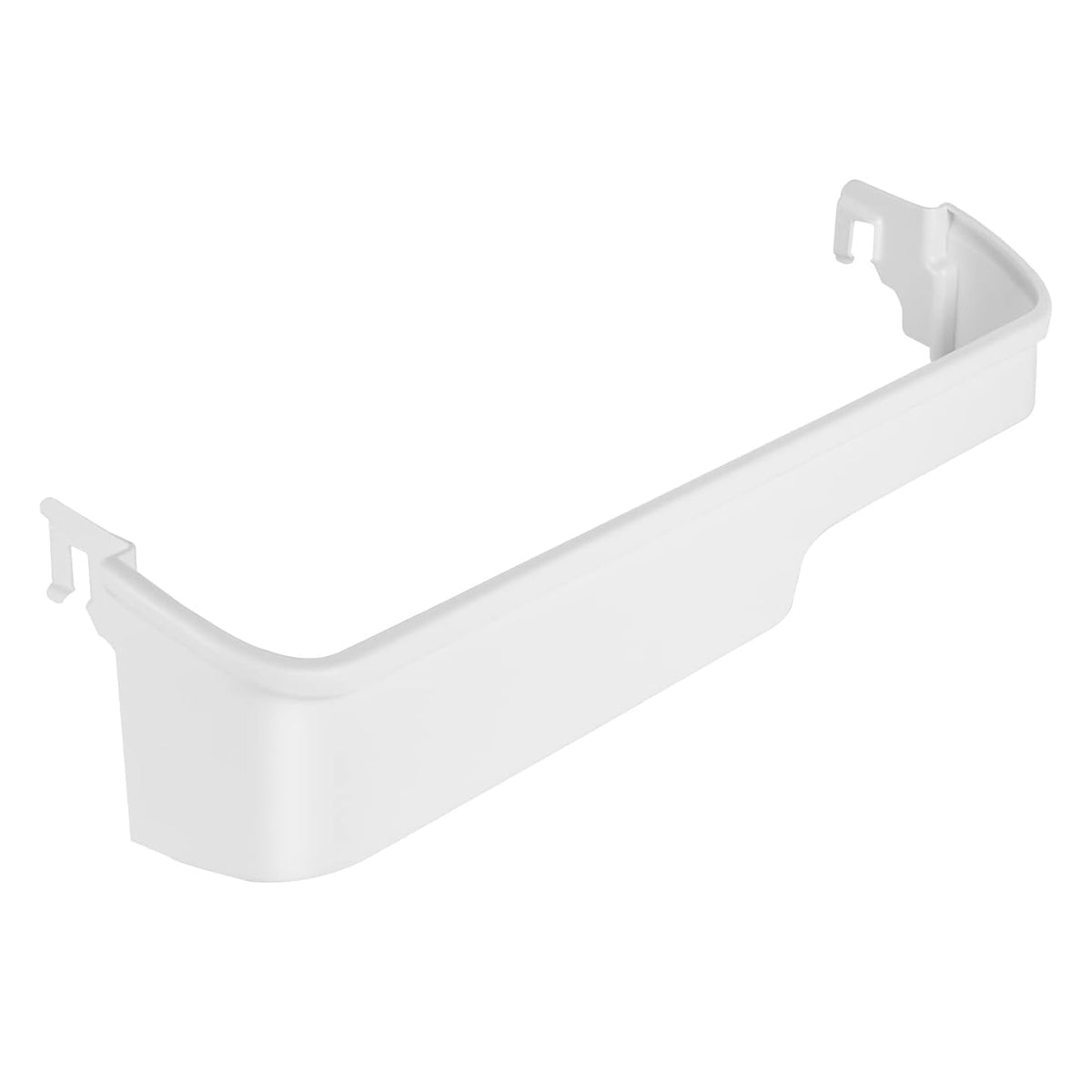240337901 refrigerator middle door shelf bin shown in a plain product view
