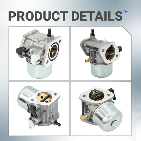 15003-7061 carburetor product details showing four views of the carburetor assembly