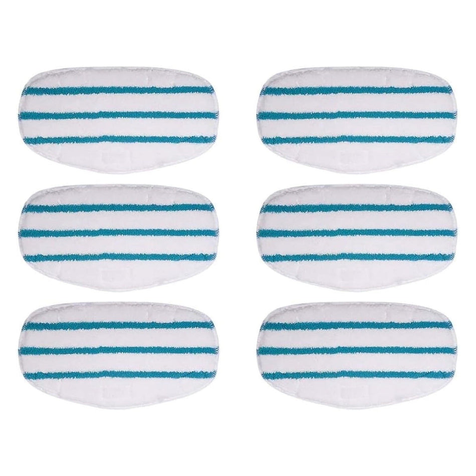 6-pack Microfiber Steam Mop Pads