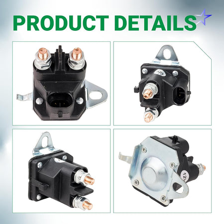 7CM-1241-212-51 Starter Solenoid, product details collage showing front, side, and rear views