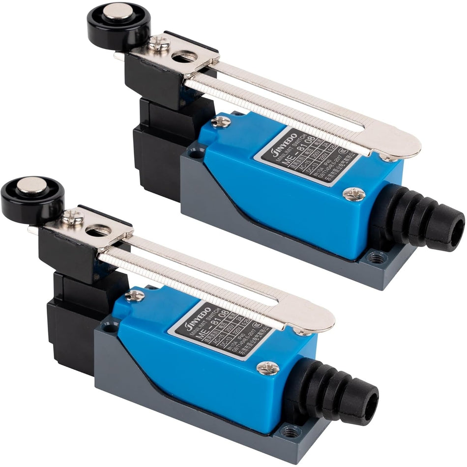 ME-8108 Momentary Roller Lever Arm Limit Switch for CNC Mill Laser Plasma