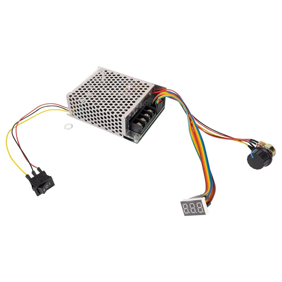 PWM DC Brushed Motor Speed Controller Switch with LED Display