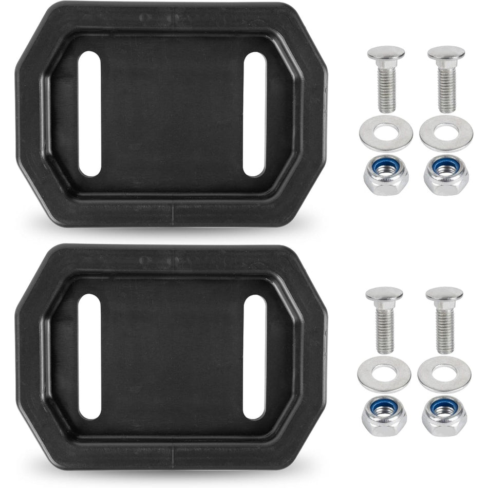 2-pack 753-06206 Snow Thrower Polymer Slide Shoe Kit