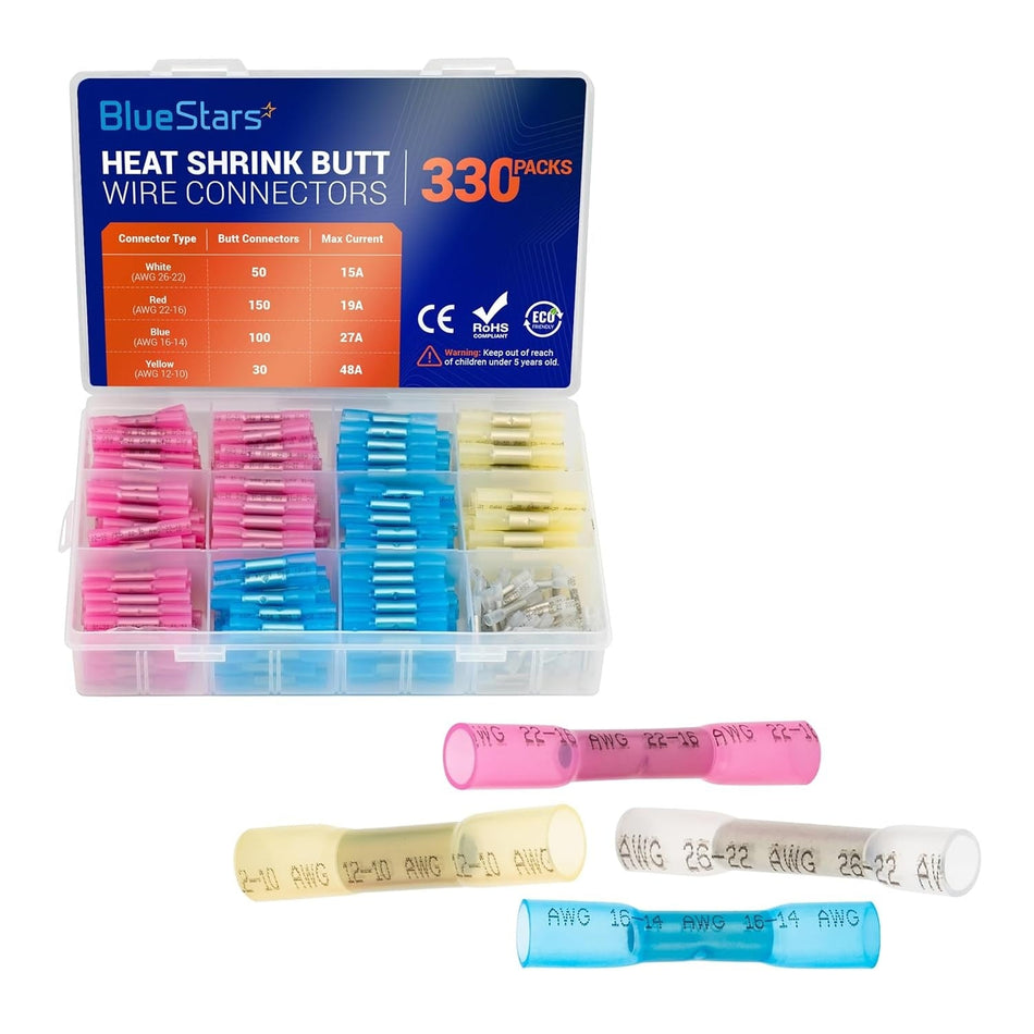Heat Shrink Butt Wire Connectors