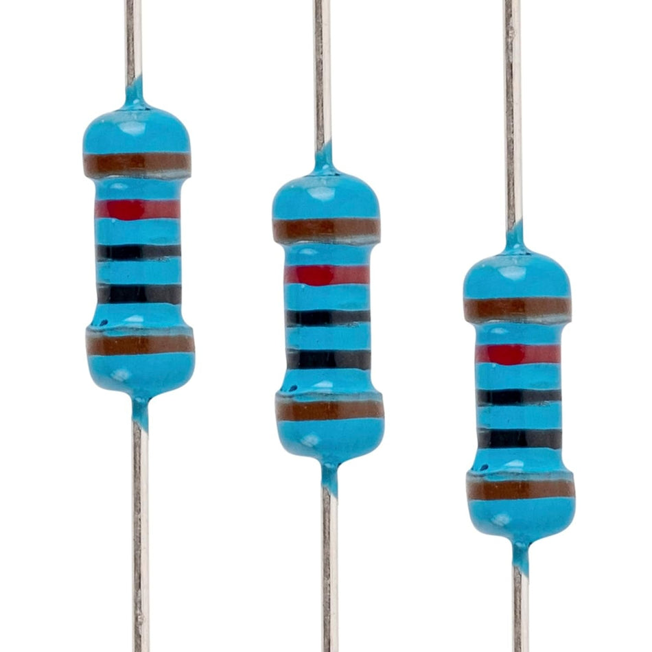 120pcs 1/4W (0.25 Watt) 10k ohm Metal Film Resistor