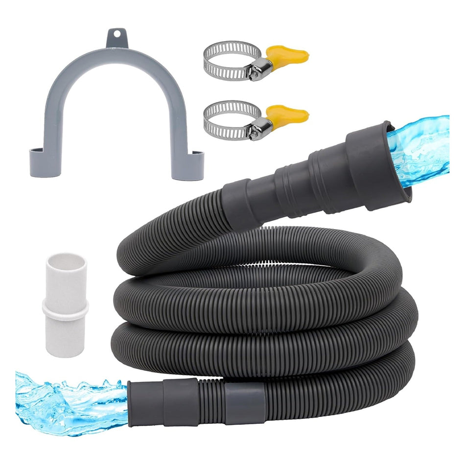 6 Feet Universal Dishwasher Washing Machine Drain Hose