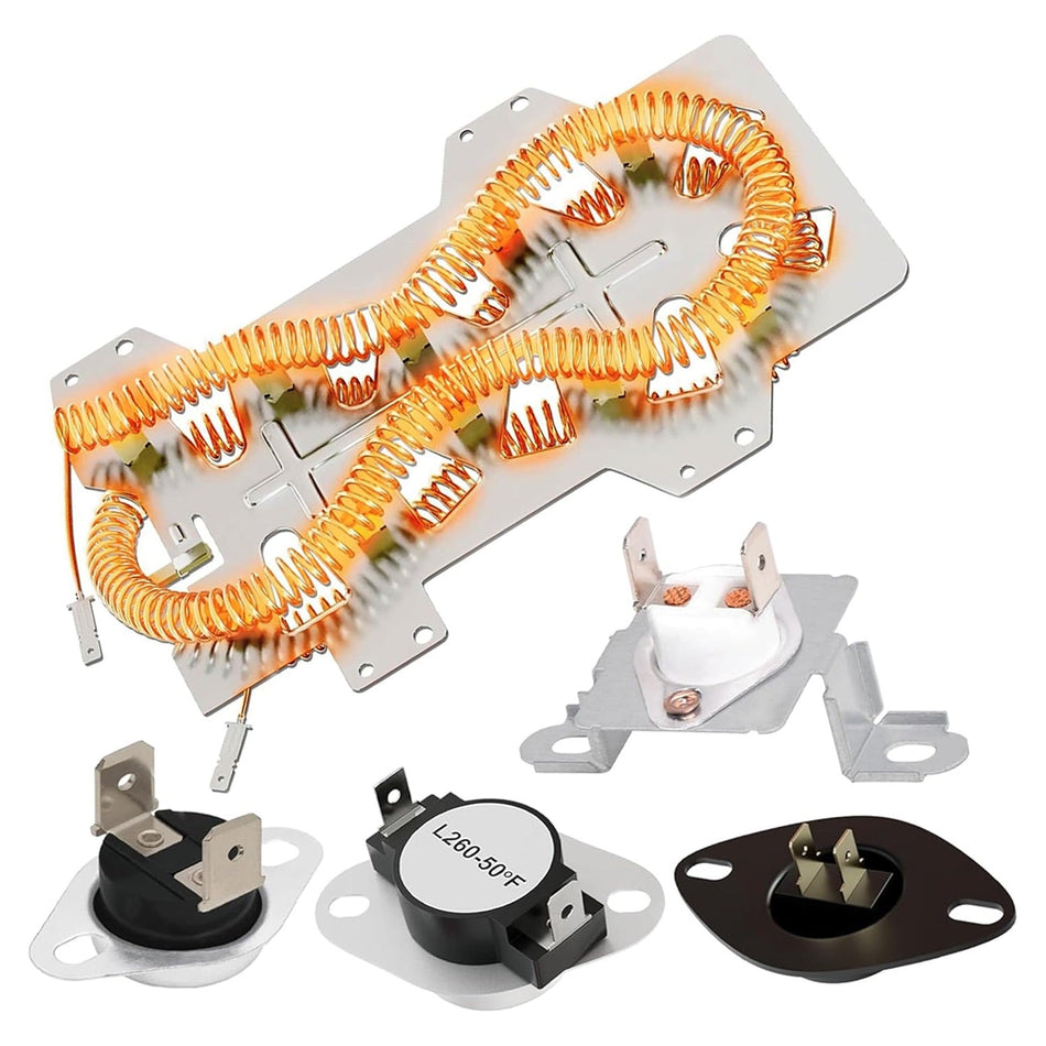 Dryer Heating Element DV42H5000 DV40J3000 DV45H7000 DV400HDWR DVE50M7450 DV42H5200 DV42H5200EP DVE50R5400 DVE50R5200 DV220AEW