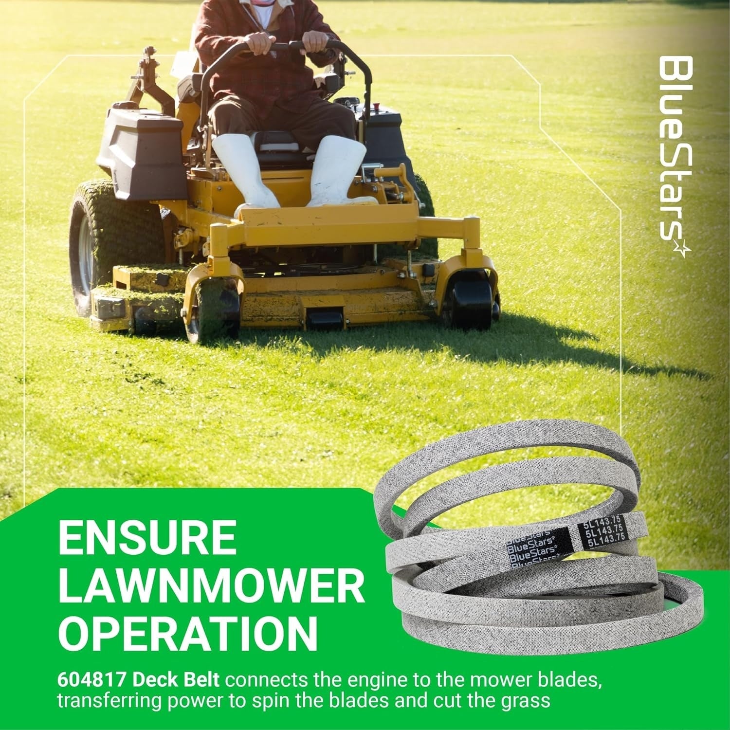 604817 Mower Deck Belt - 5/8