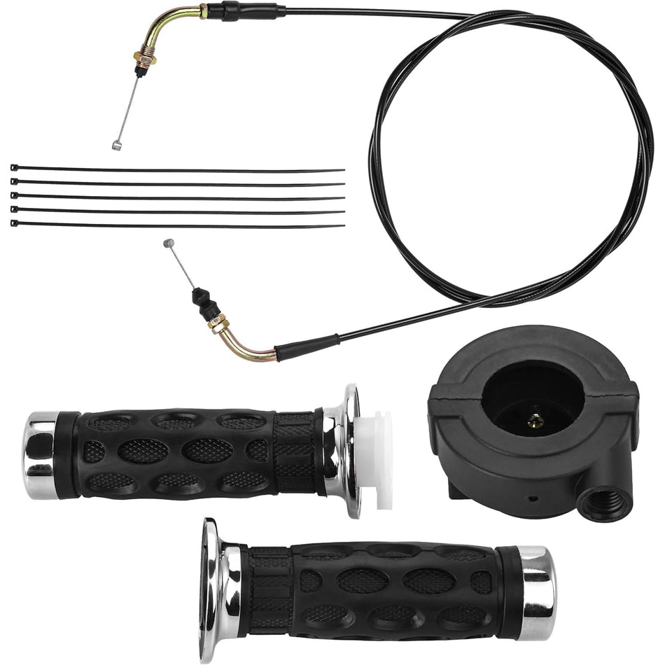Twist Grips 7/8" Throttle Cable Kit - GY6 50 80 125 150cc