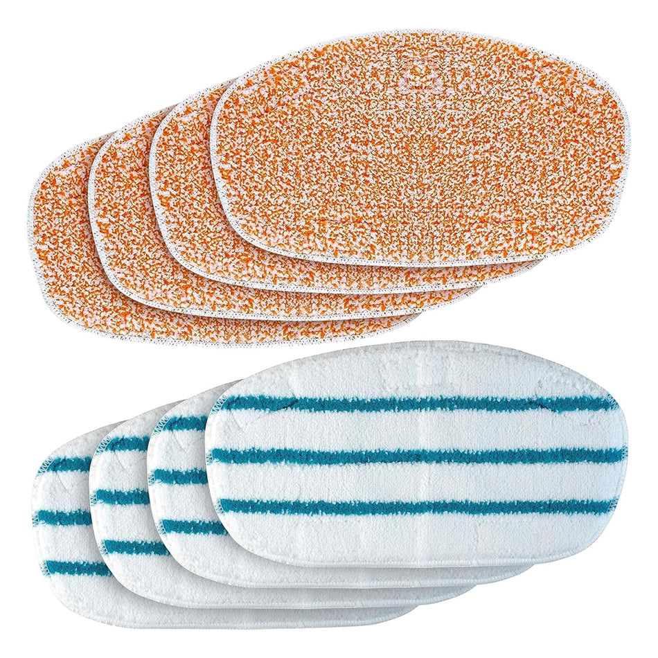 8-pack PurSteam ThermaPro 10-in-1 Steam Mop Pads