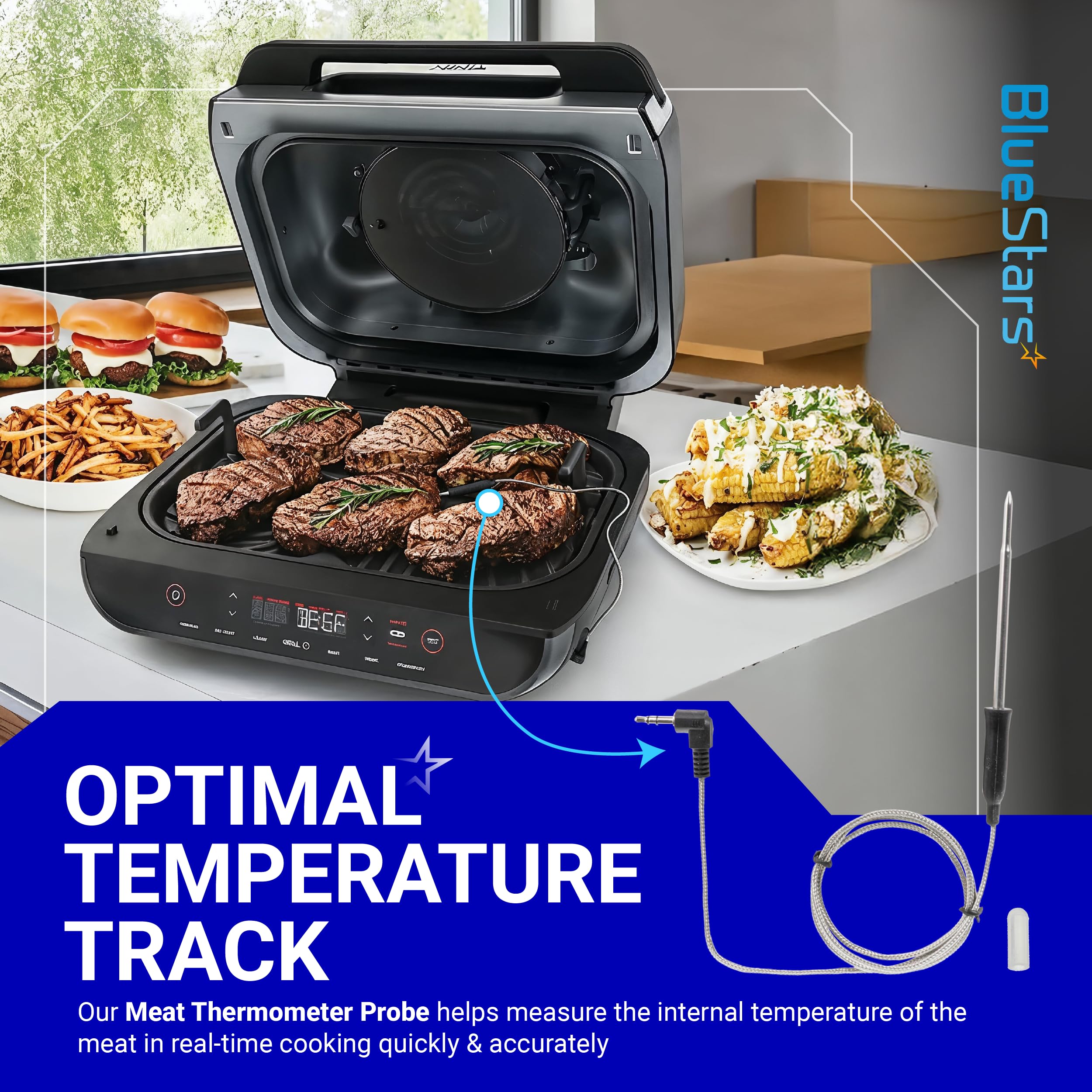 Replacement Meat Probe for Ninja Foodi Smart XL Grills