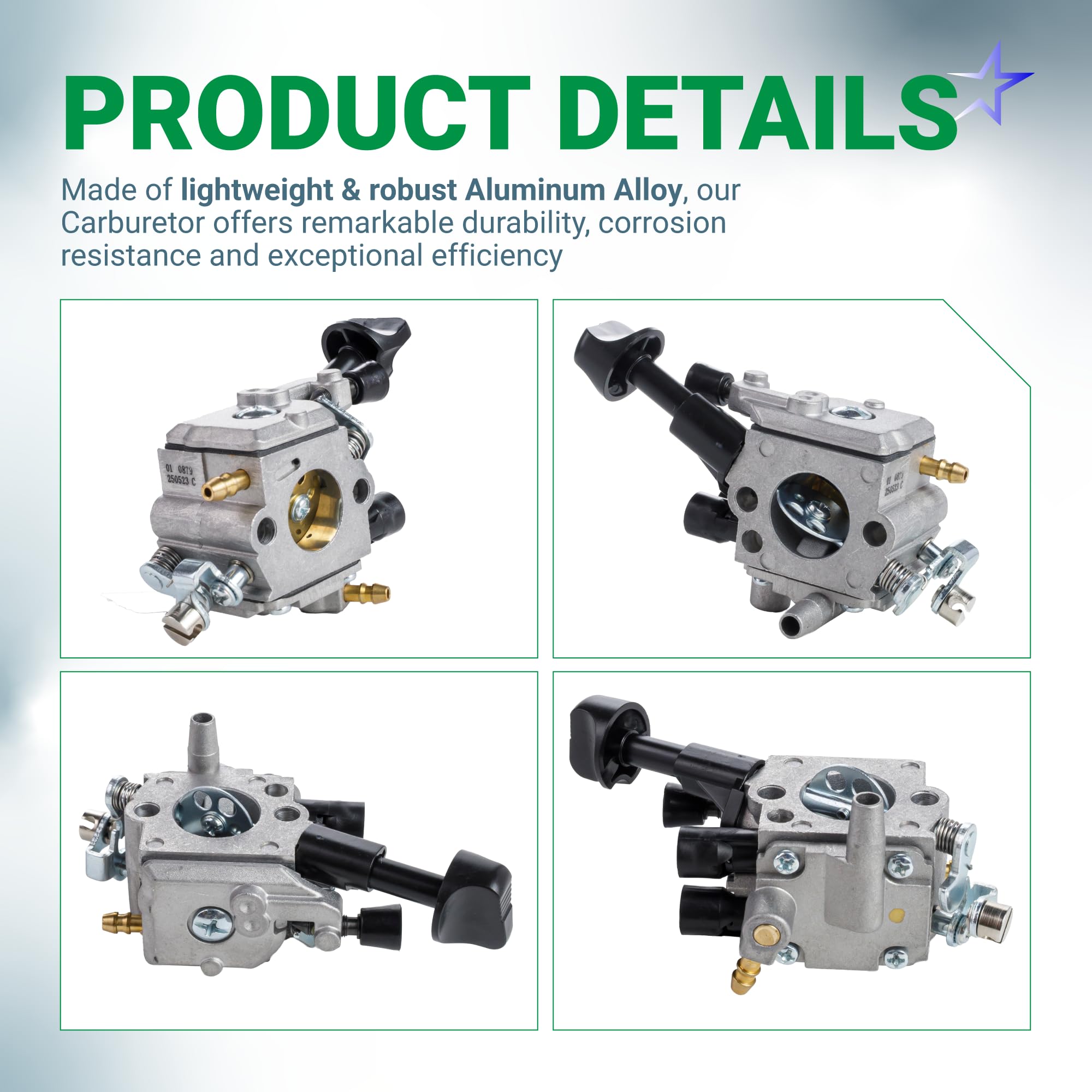 AVEST SB3002-J-CBRR 電装品 Carburetor BR350 BR350Z - Compatible with Stihl BR430 BR450 SR430