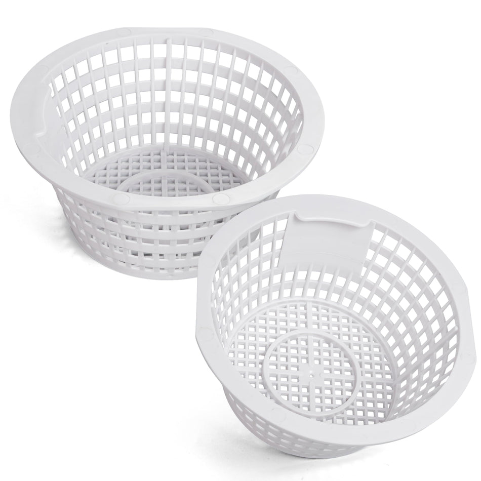 [Lifetime Warranty] 8928 Skimmer Basket Replacement - Fits for Swimline Hydrotools 8928 Olympic ACM88, In-Ground and Above Ground Swimming Pool Filter Cleaning Basket, Replacement Parts - Pack of 2