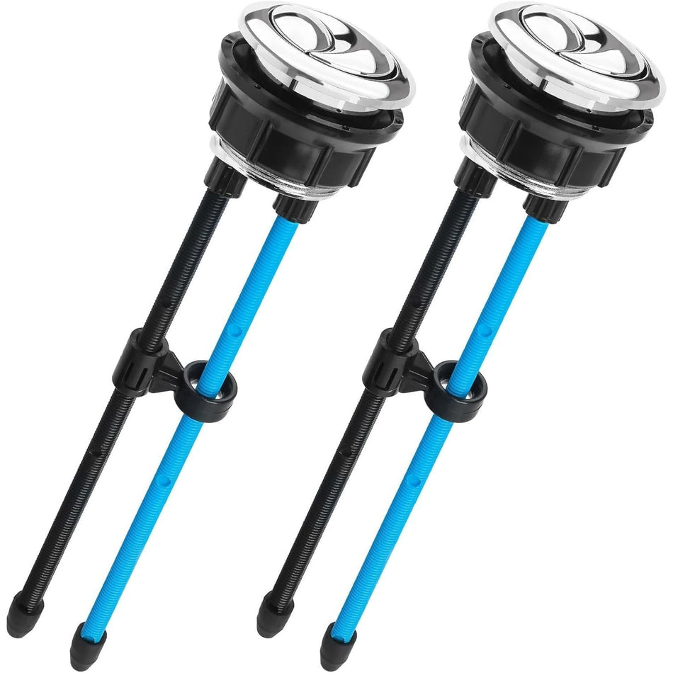 Dual Push Flushing Toilet Water Tank Button