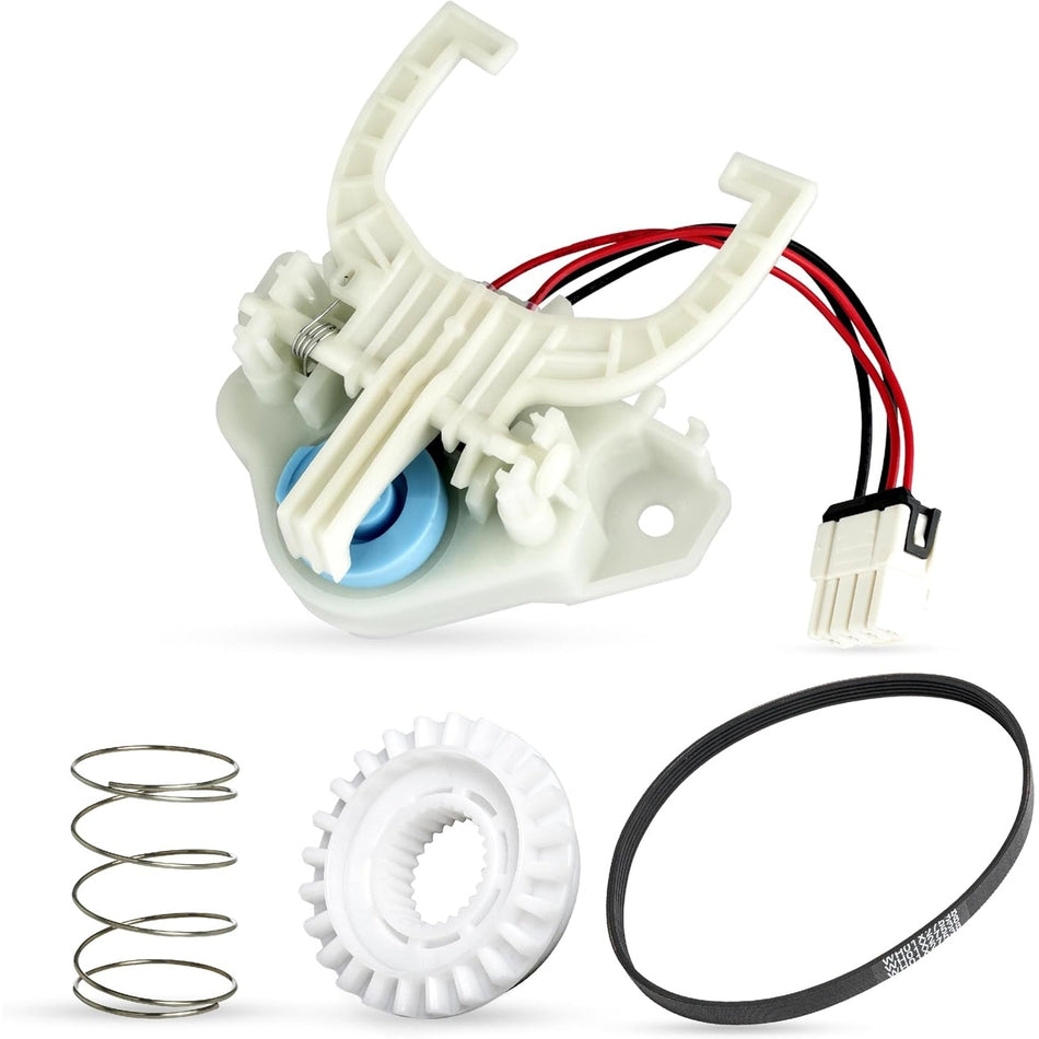 WH03X30517 Washer Shift Actuator & WH01X27538 Washer Drive Belt & WH05X24185 Washing Machine Clutch & WH01X24434 Washer Spring
