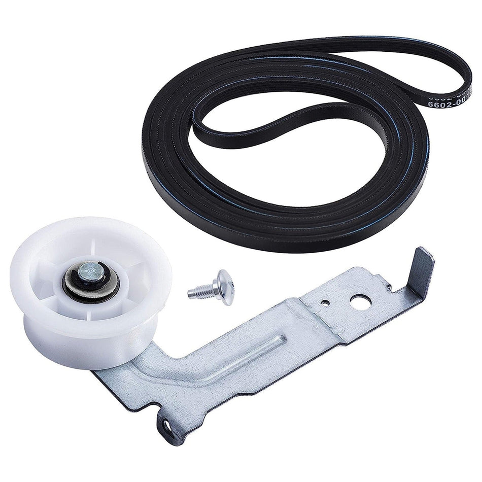 DC93-00634A Dryer Idler Pulley & 6602-001655 Drum Belt