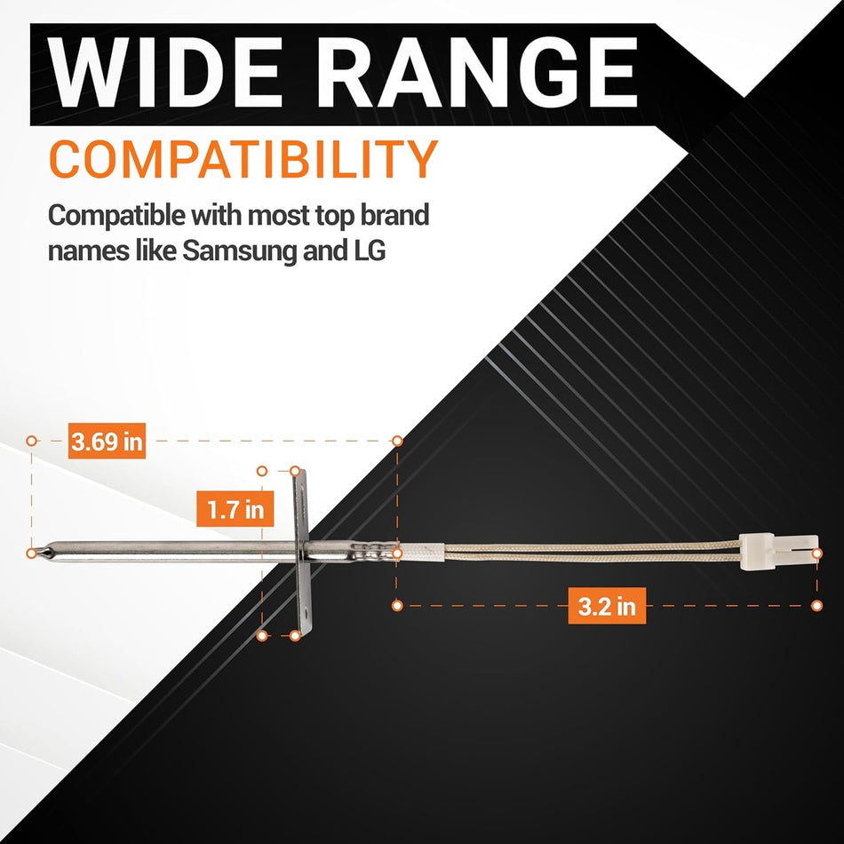 [Lifetime Warranty] DG32-00002B Range Oven Temperature Sensor Probe