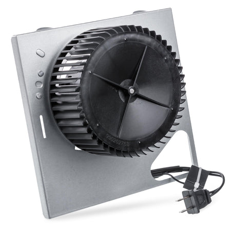 S97015157 bathroom exhaust fan motor assembly with blower wheel and mounting plate for Broan NuTone.