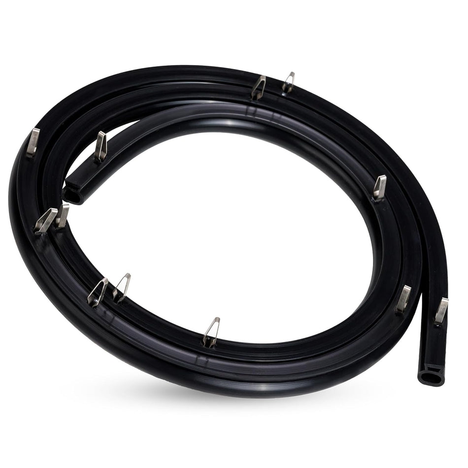 316239700 Range Oven Door Seal Gasket 50.45in with 12 Mounting Clips