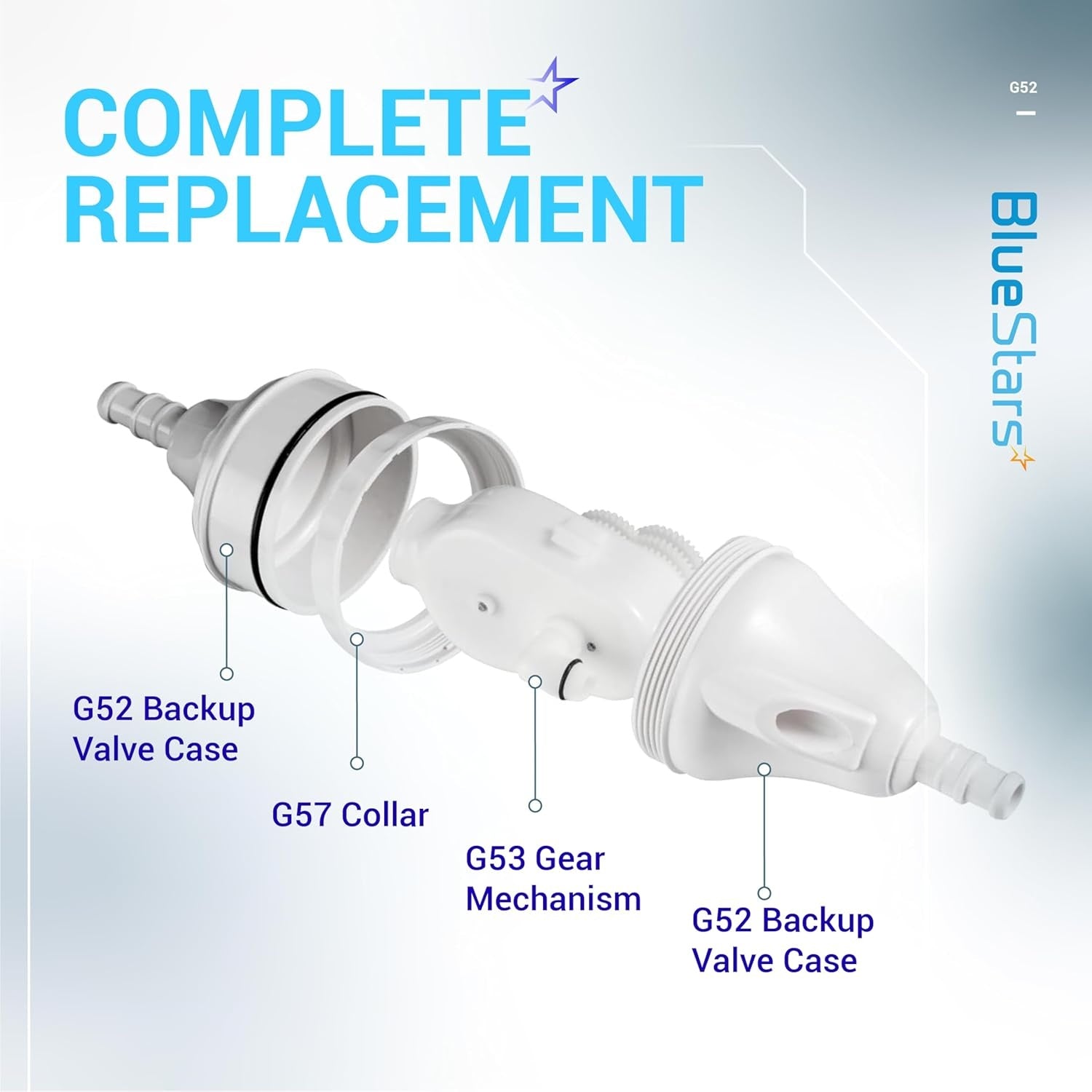 G52 Backup Valve Kit for Polaris 180, 280, 380, 480