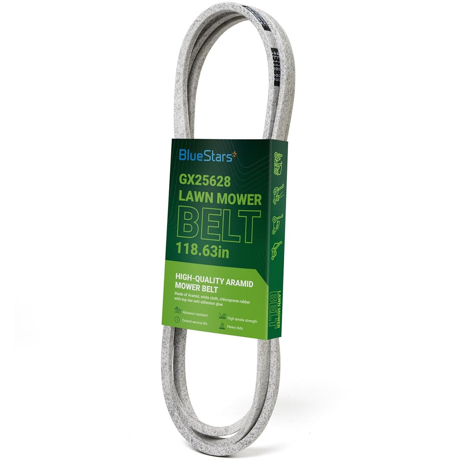[Lifetime Warranty] GX25628 Deck Belt - 0.5'' x 118.63''