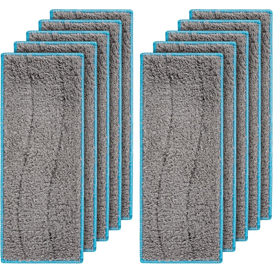 10-pack Washable and Reusable m6 Wet Mopping Pads