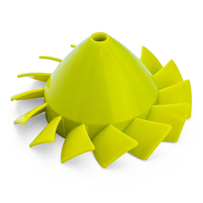 Lime green replacement blower fan blade for Ryobi 18V cordless leaf blowers.