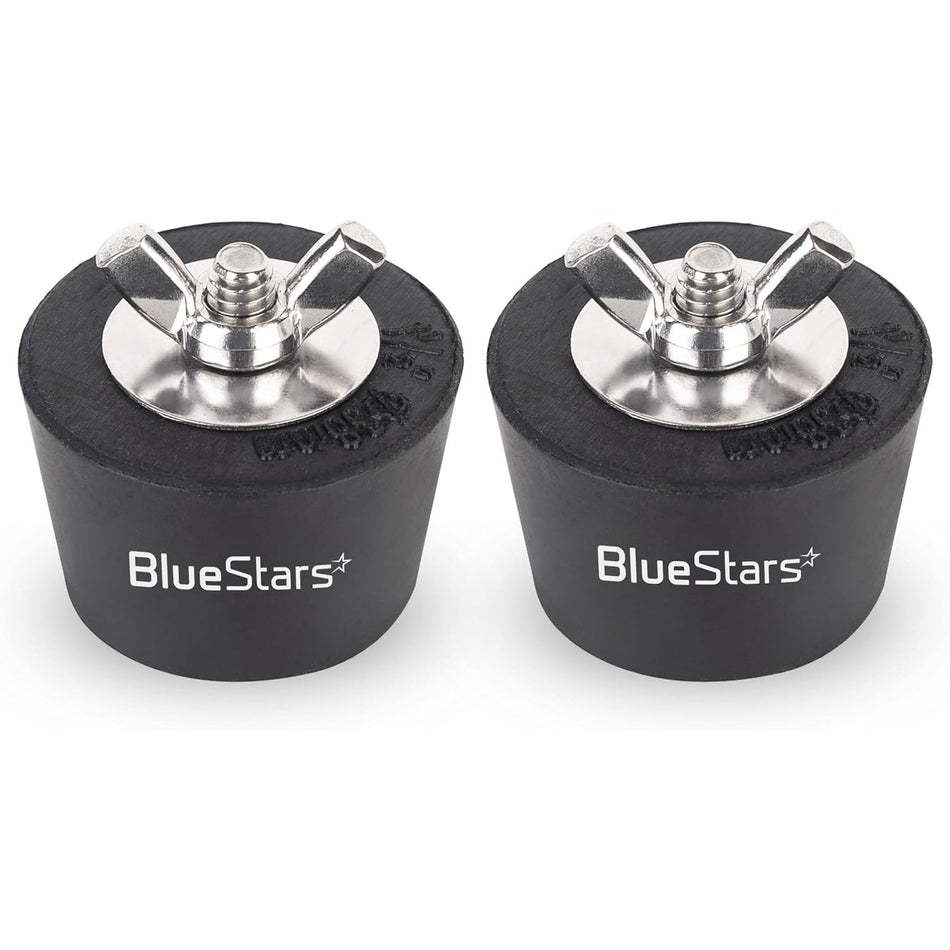 Swimming Pool Winter Expansion Rubber Plugs - Pack of 2
