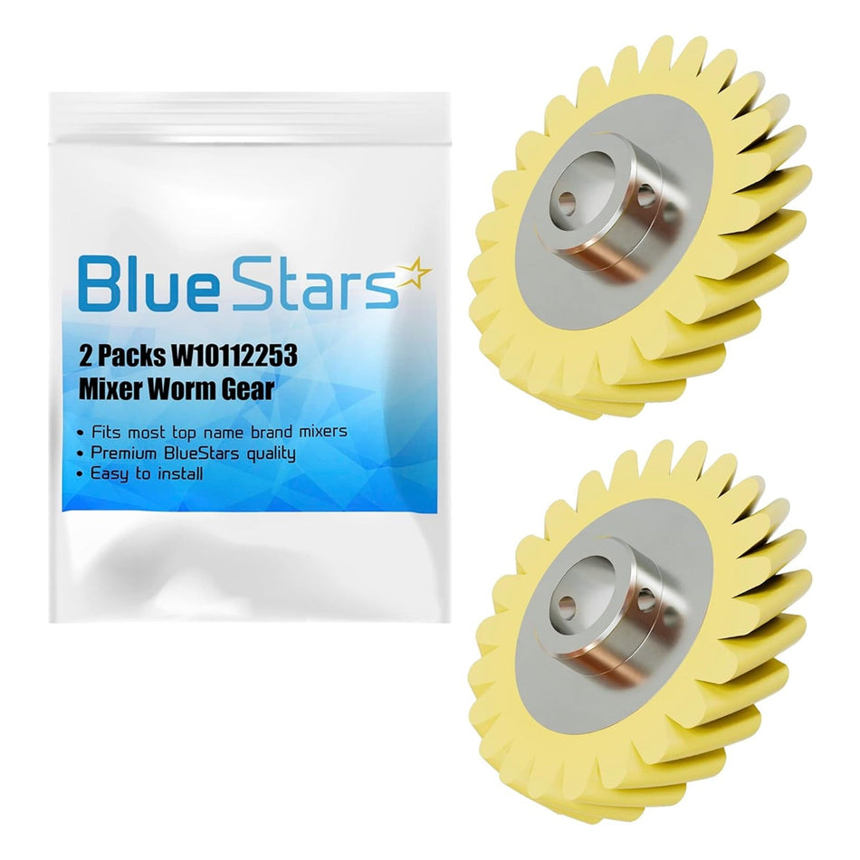 W10112253 Mixer Worm Gear - Pack of 2