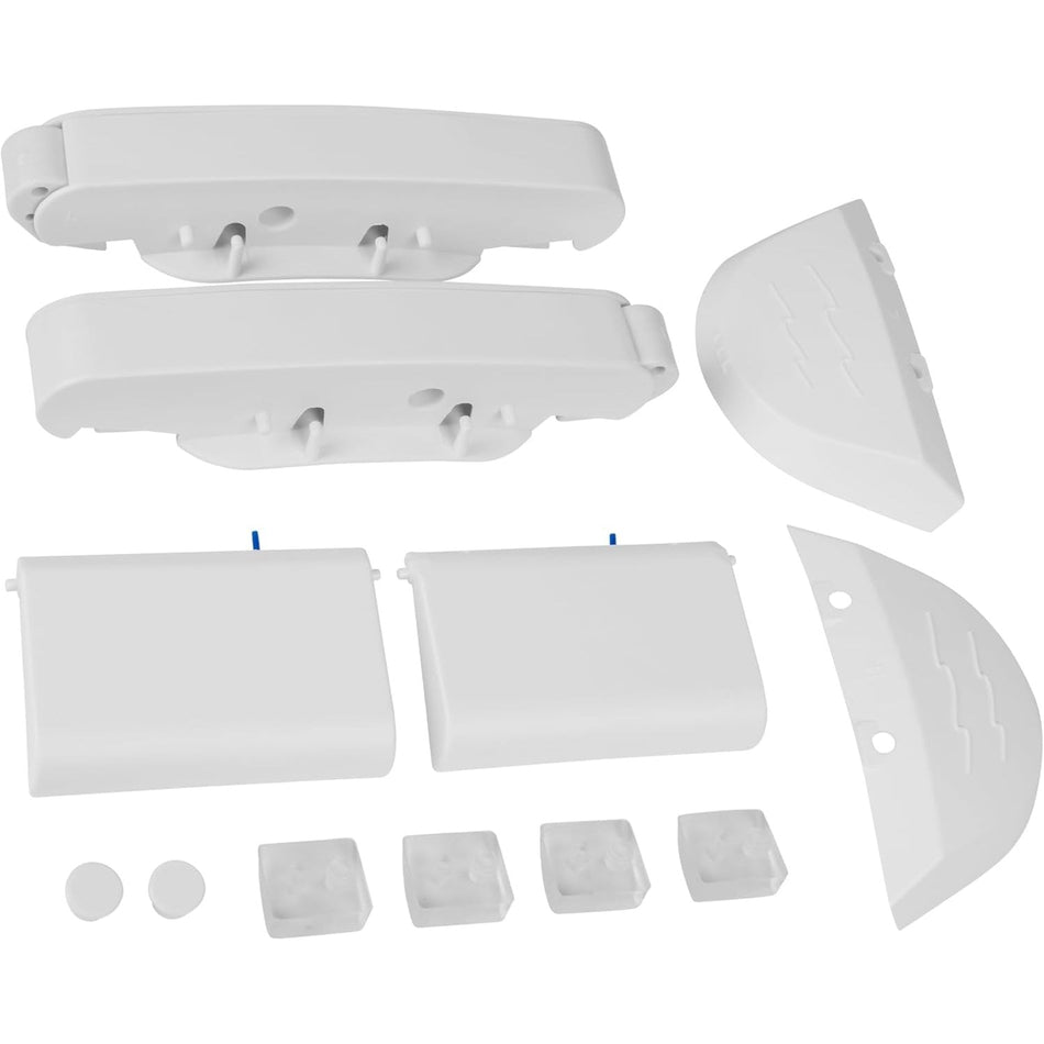 [Lifetime Warranty] AXV417WHP Pod Swing, AXV434WHP Flap, AXV604WHP Bezels & AXV414P Pod Shoes Kit for Hayward Navigator, Pool Vac Ultra Cleaners