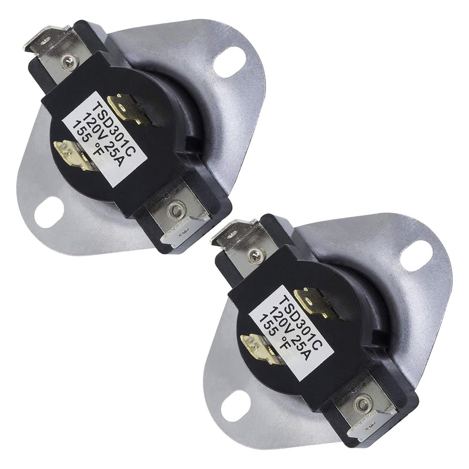 WP3387134 3387134 Dryer Cycling Thermostat - Pack of 2