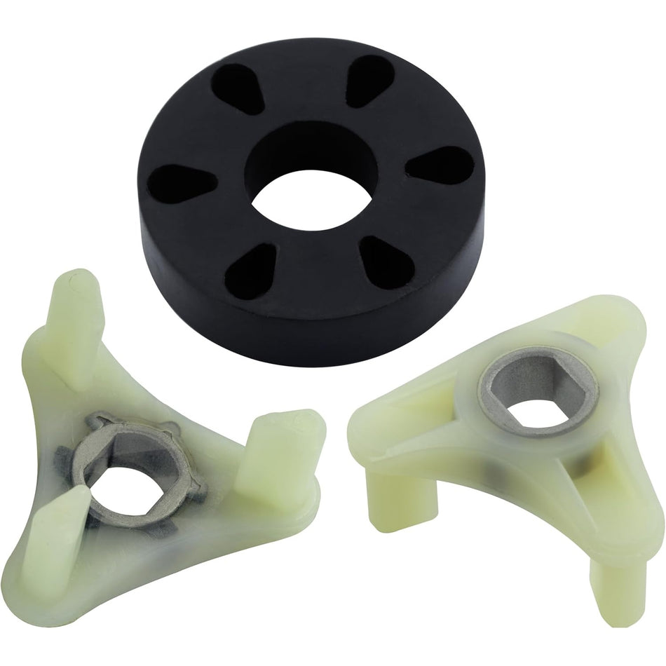 [Lifetime Warranty] 285753A Metal Core Motor Coupling Kit for Kenmore Whirlpool Washers - Replaces AP3963893, PS1485646, 1195967, 285753AVP, 21003, 280152, 85140, 285743