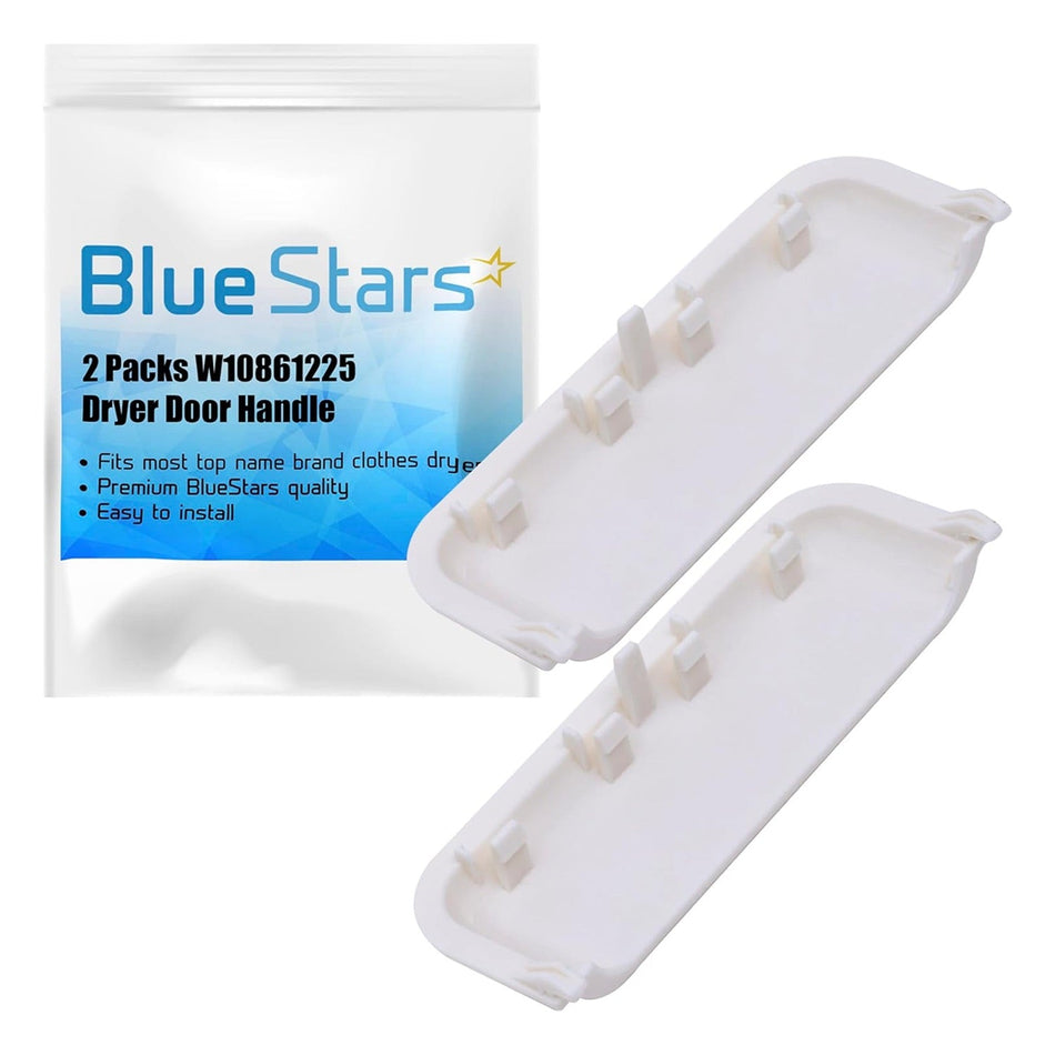W10861225 W10714516 Dryer Door Handle - Pack of 2