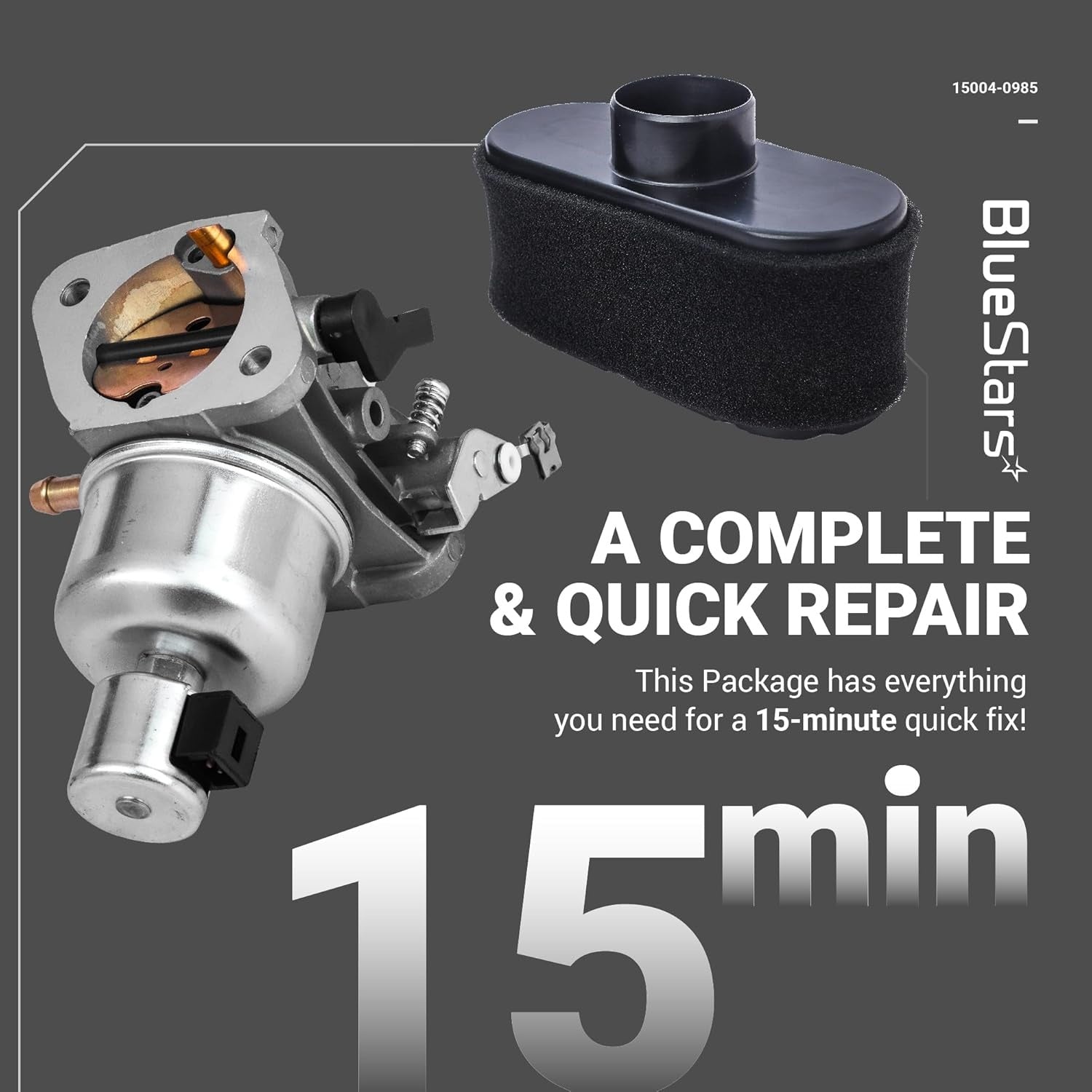 15004-0985 Carb Kit for Kawasaki FR691V & FS691V Engines