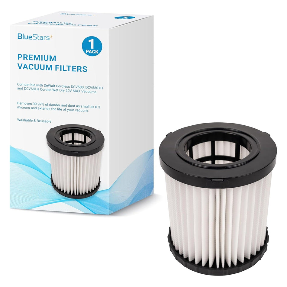 DCV580H DCV581H Vacuum Filter Dewalt