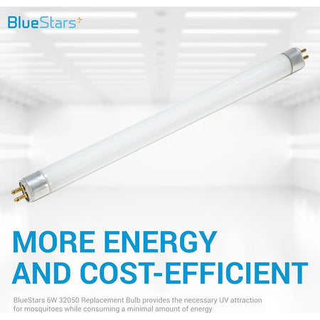 Single 6-watt 32050 4-pin replacement bulb for DynaTrap indoor insect traps.
