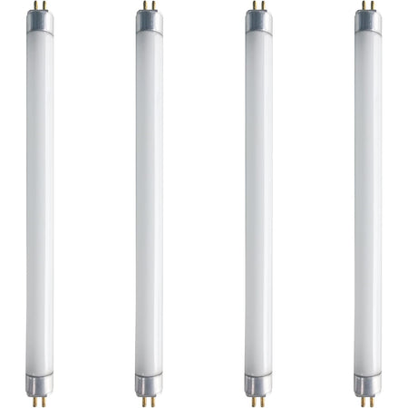 Pack of four 6-watt 32050 4-pin replacement bulbs for DynaTrap indoor insect traps.