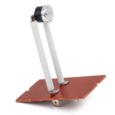 87F16 furnace primary limit switch with 140°F sensor mounted on a rectangular base plate.