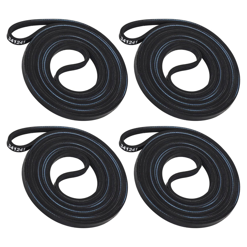 341241 Dryer Drum Belt - Pack of 4