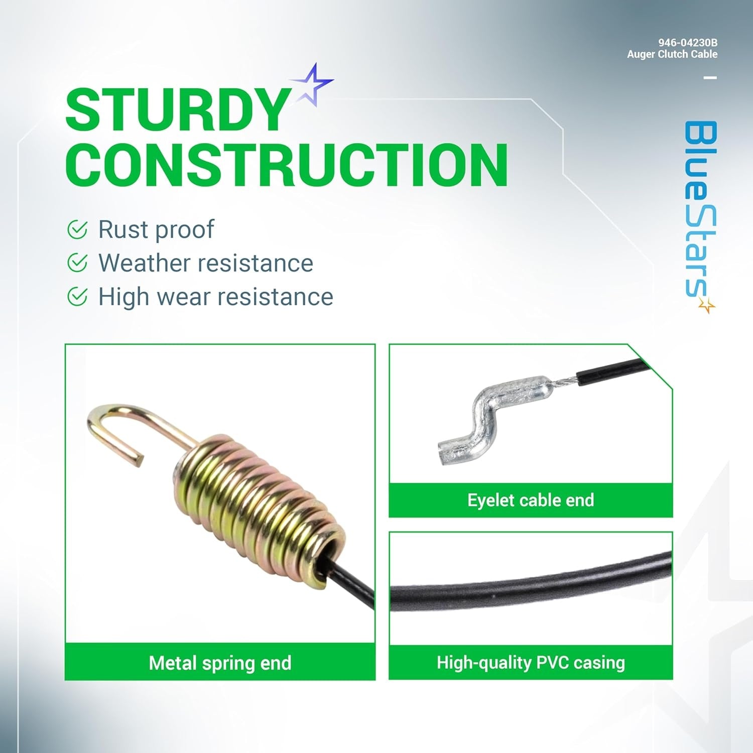 946-04230B Auger Clutch Cable