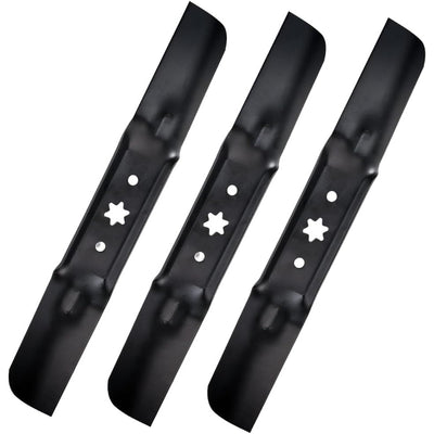 942-05052A Mower Blades for 50" Deck Lawn Mower - Fits Cub Cadet 50" XT1 LT50 GT50 RZT SX50 EFI FAB Troy Bilt - 3 Pack
