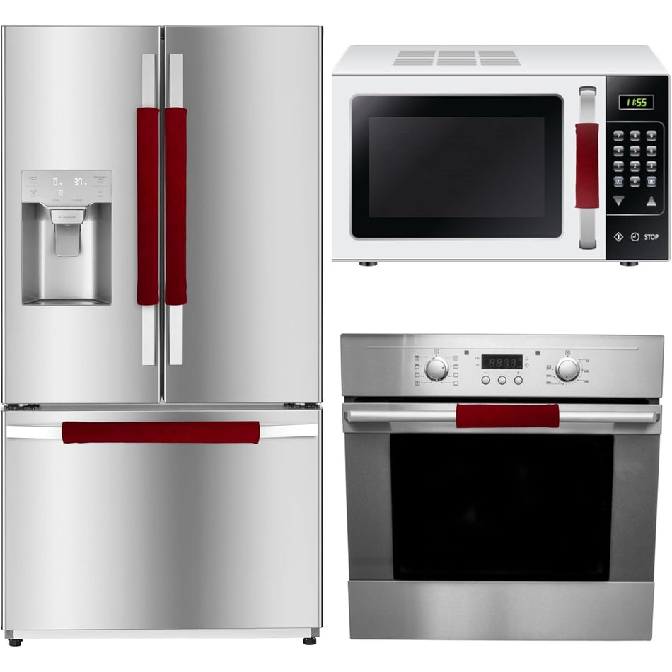 Refrigerator Door Handle Covers - Set of 6