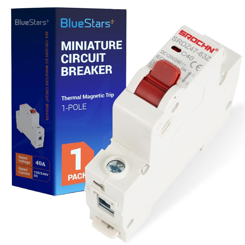 40 Amp DC Miniature Circuit Breaker 120V/240V