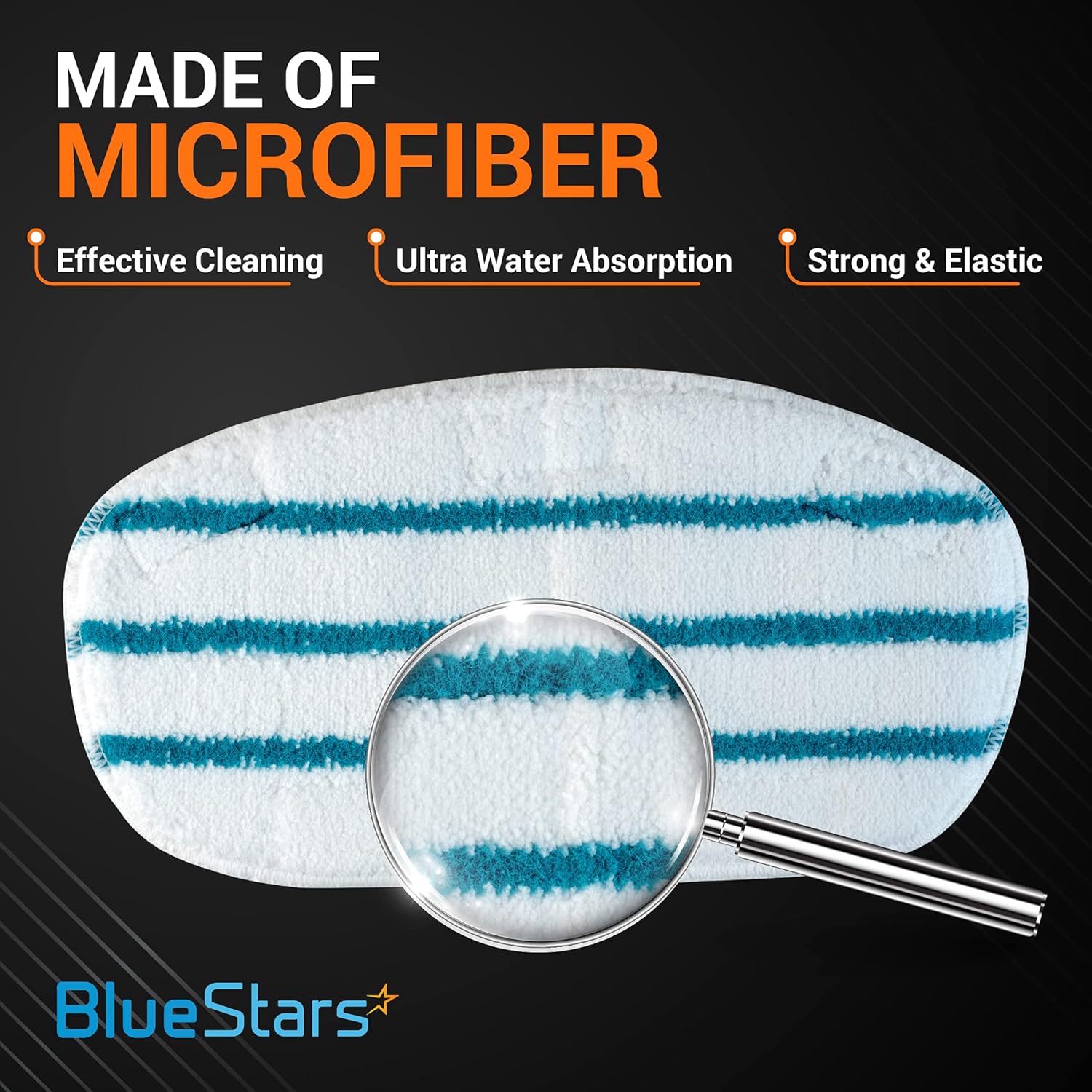 Blue Stars Steam Mop Pads - Thumbnail 2