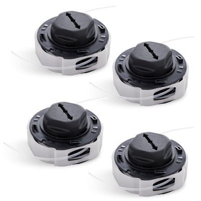 Set of four C3-2 trimmer head spools for Stihl FSA 57 and FSE 52 string trimmers.