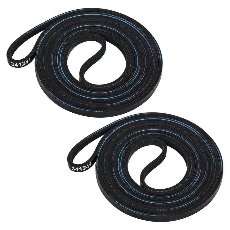341241 Dryer Drum Belt - Pack of 2